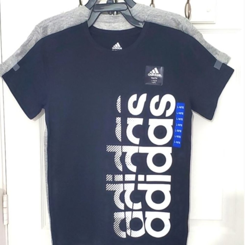 Adidas Boys T-shirt bundle- NWT size 10/12